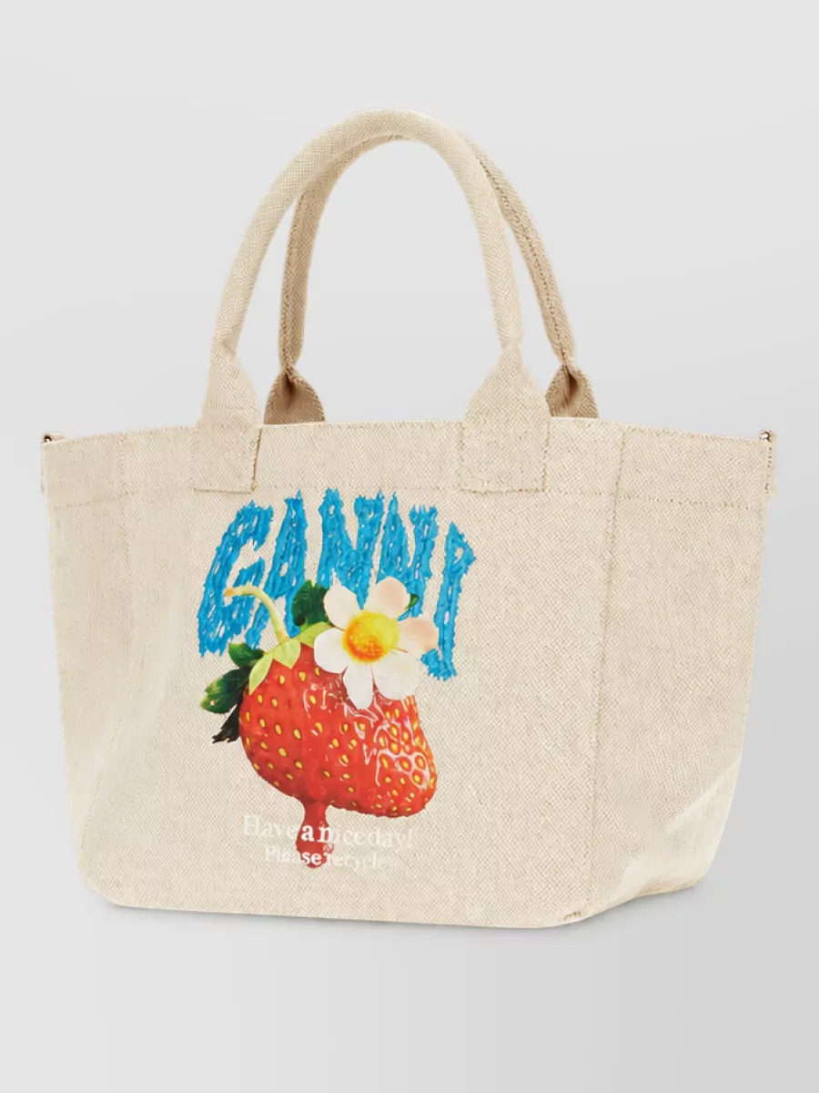 Ganni na tote bag