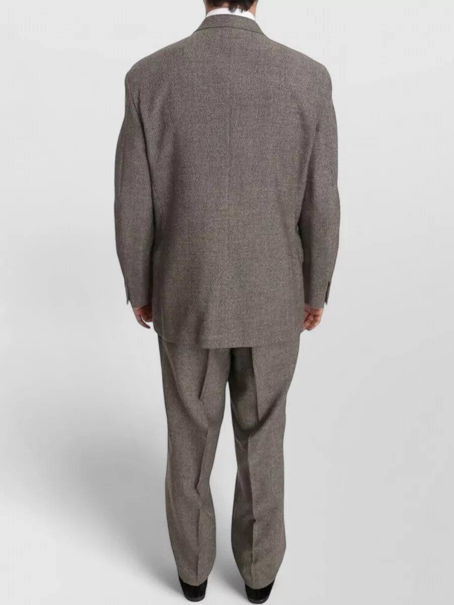 Fendi Wool Regular-Fit Single-Breasted Suit