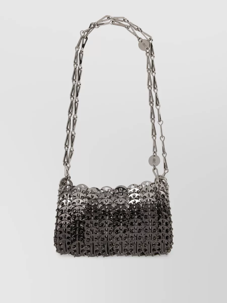 Paco Rabanne 1969 Chain Mail Nano Metal Shoulder Bag