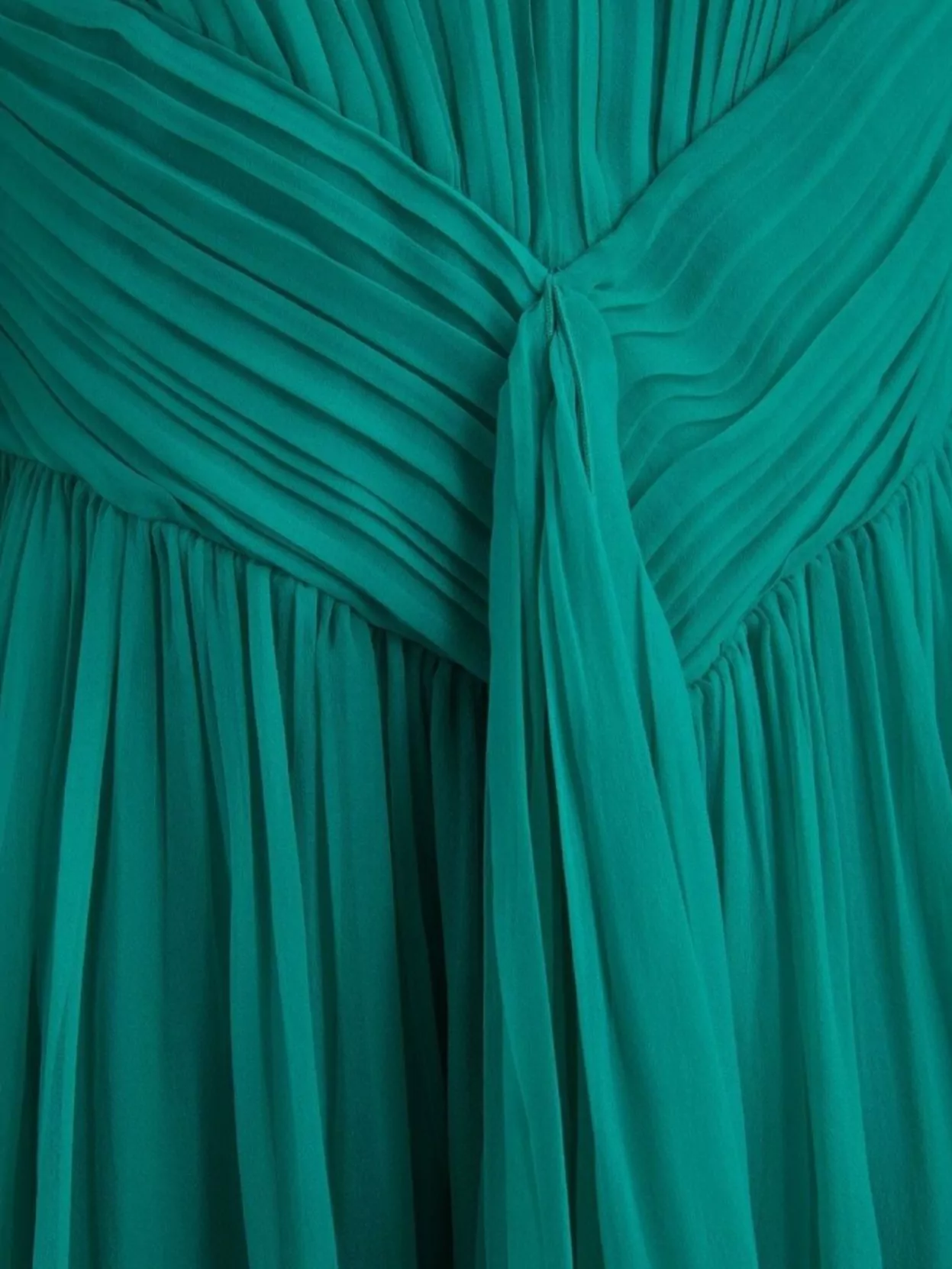 Alberta Ferretti Short Dress In Organic Silk Chiffon