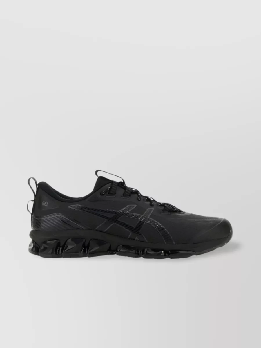 Shop Asics 360 Vii Sneakers With Fabric And Rubber Construction In Black