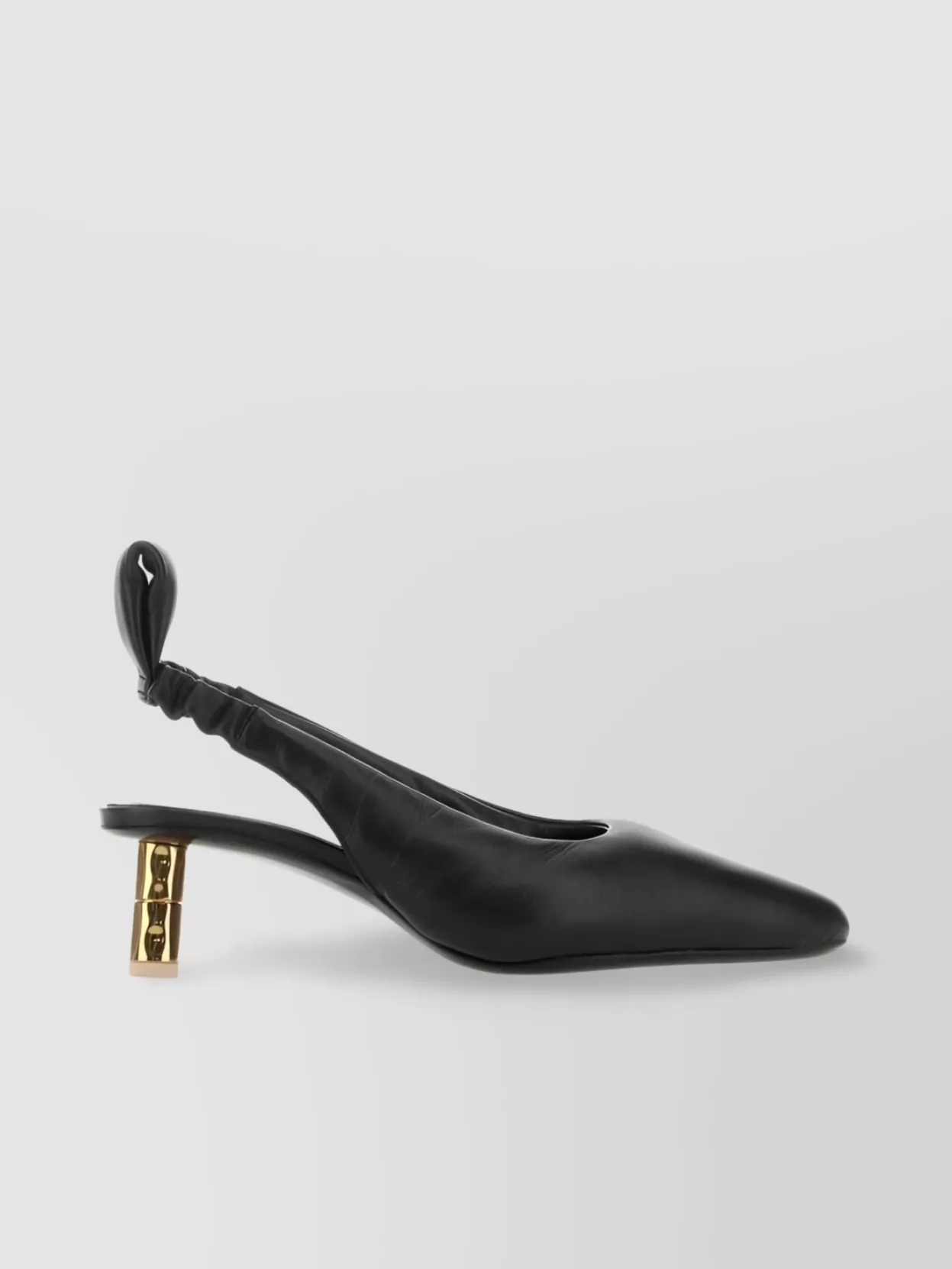 Shop Boyy Knot Detail Pointed Toe Pumps In Black