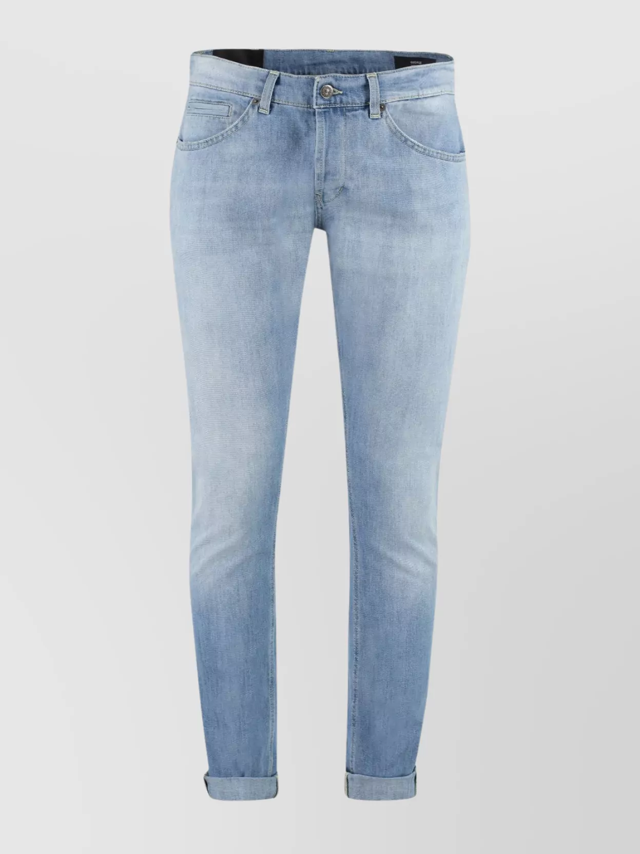 Dondup George Rolled Cuffs Skinny Jeans