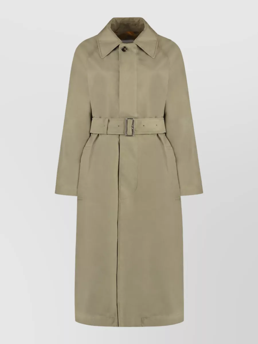 Burberry Checked Trench Coat