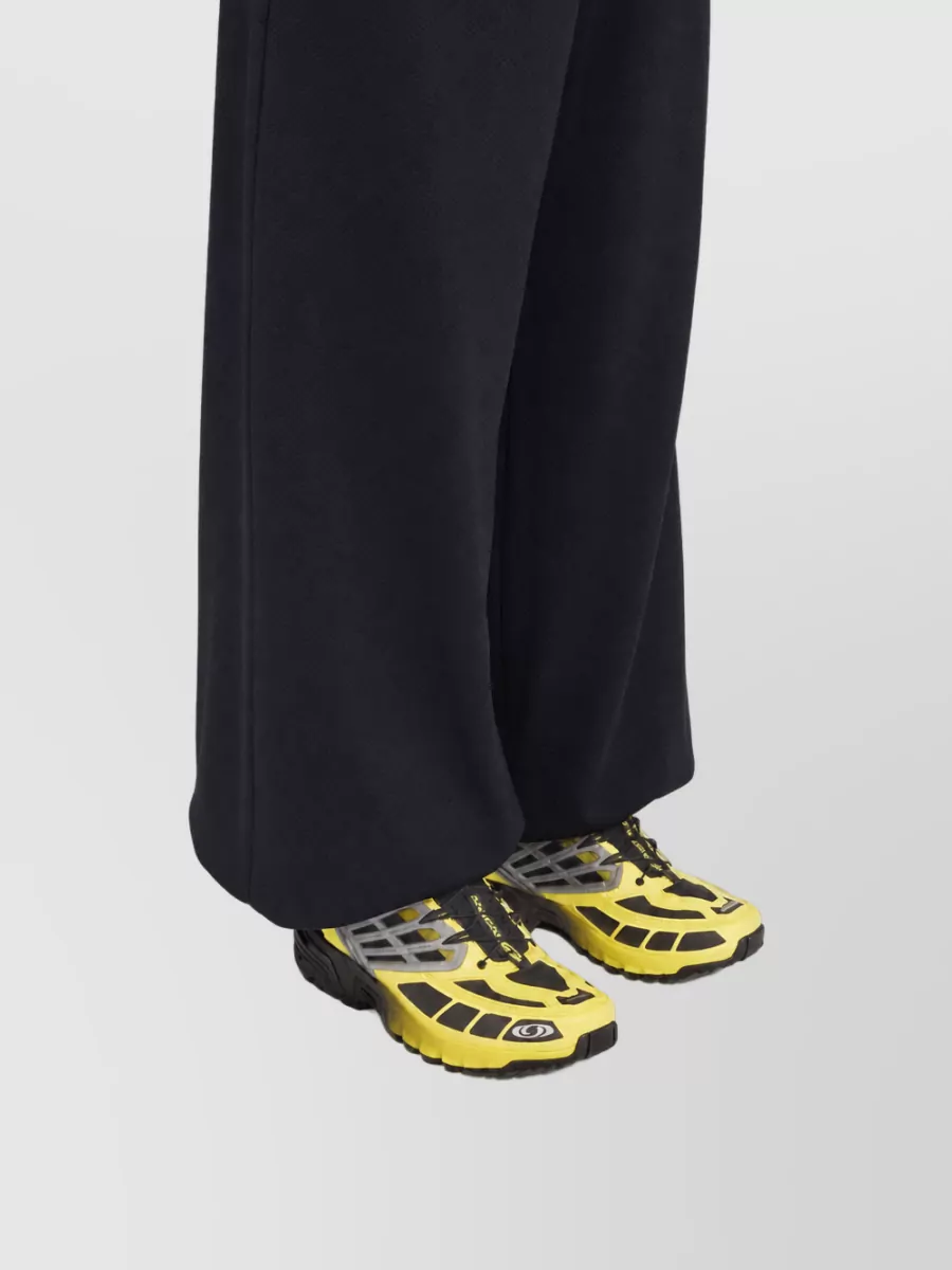 Mm6 Maison Margiela Leather Low-Top Sneakers