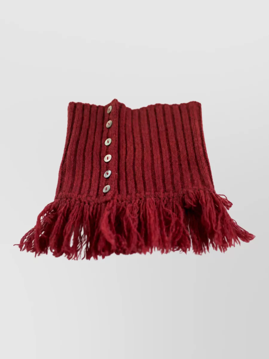La Rose crochet neckwarmer