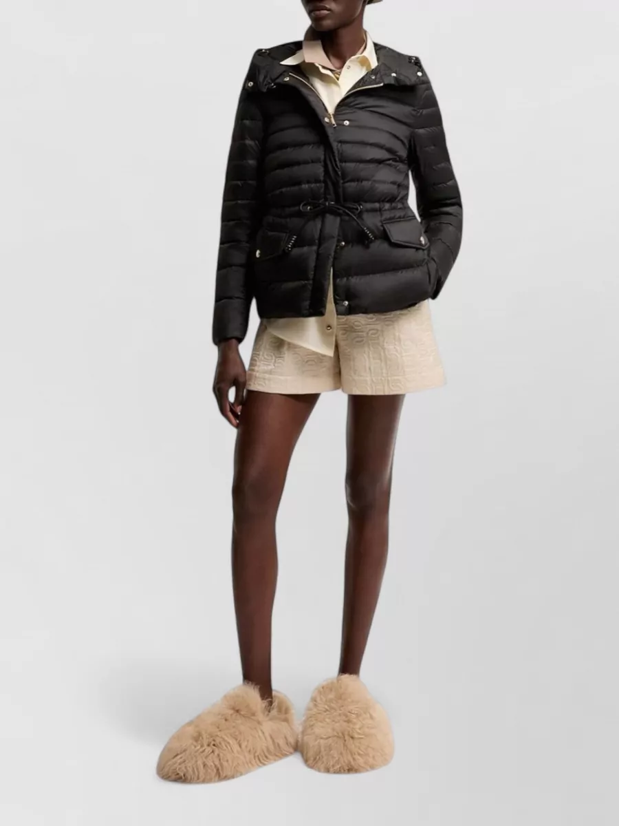 Moncler Nylon Down Parka Coat