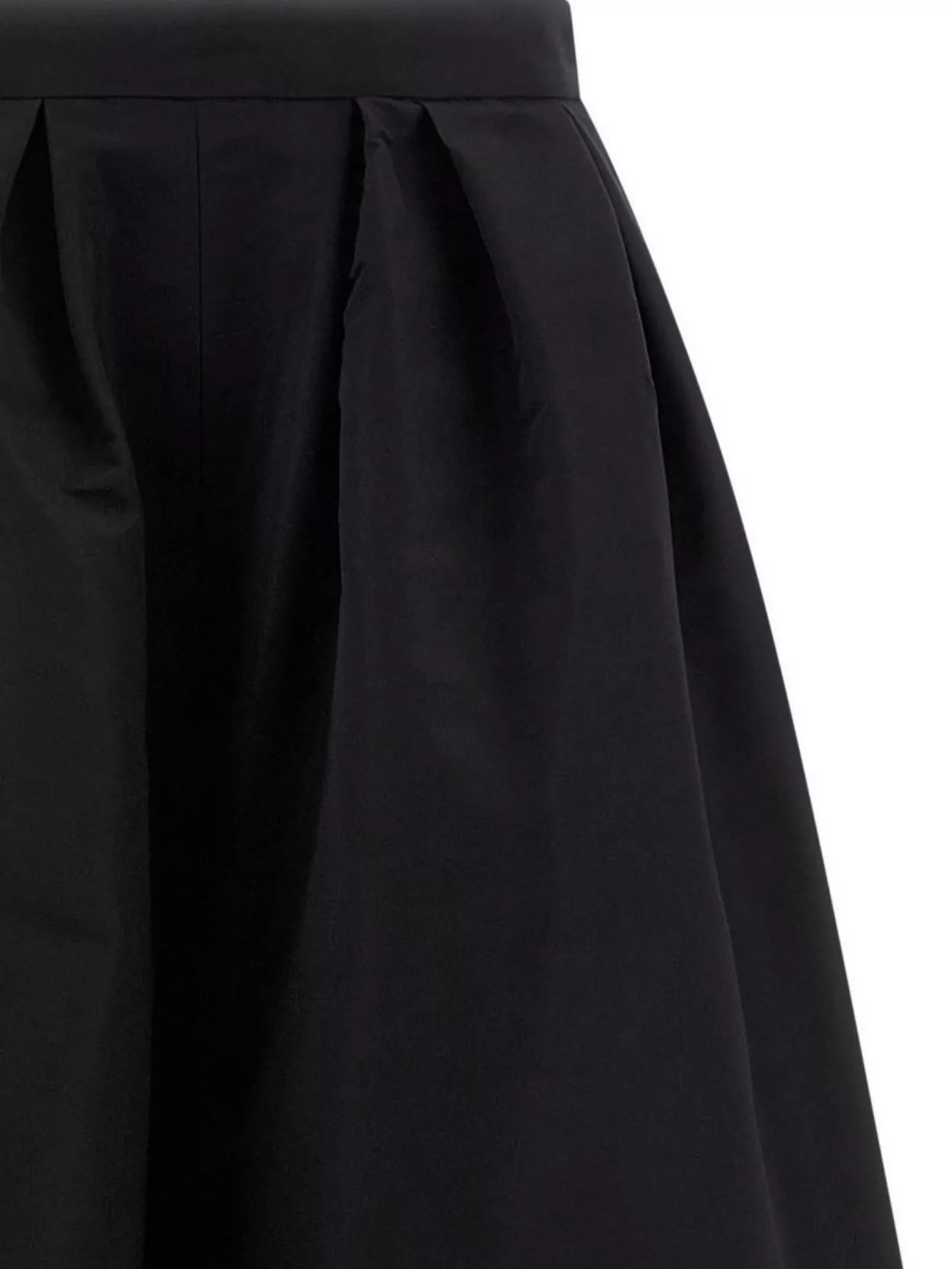 Carolina Herrera High Waist Wide Leg Pleated Trousers