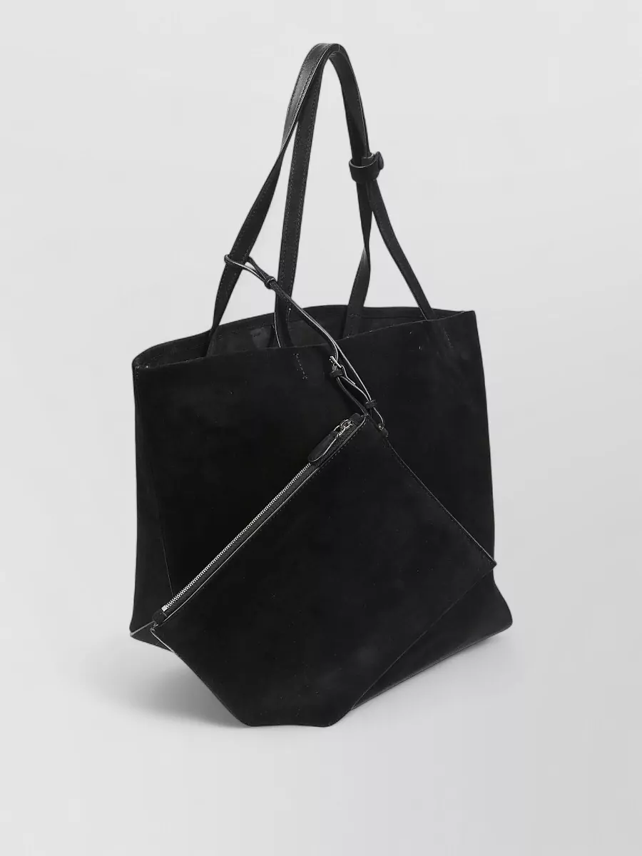 The Row Leather Shoulder Bag