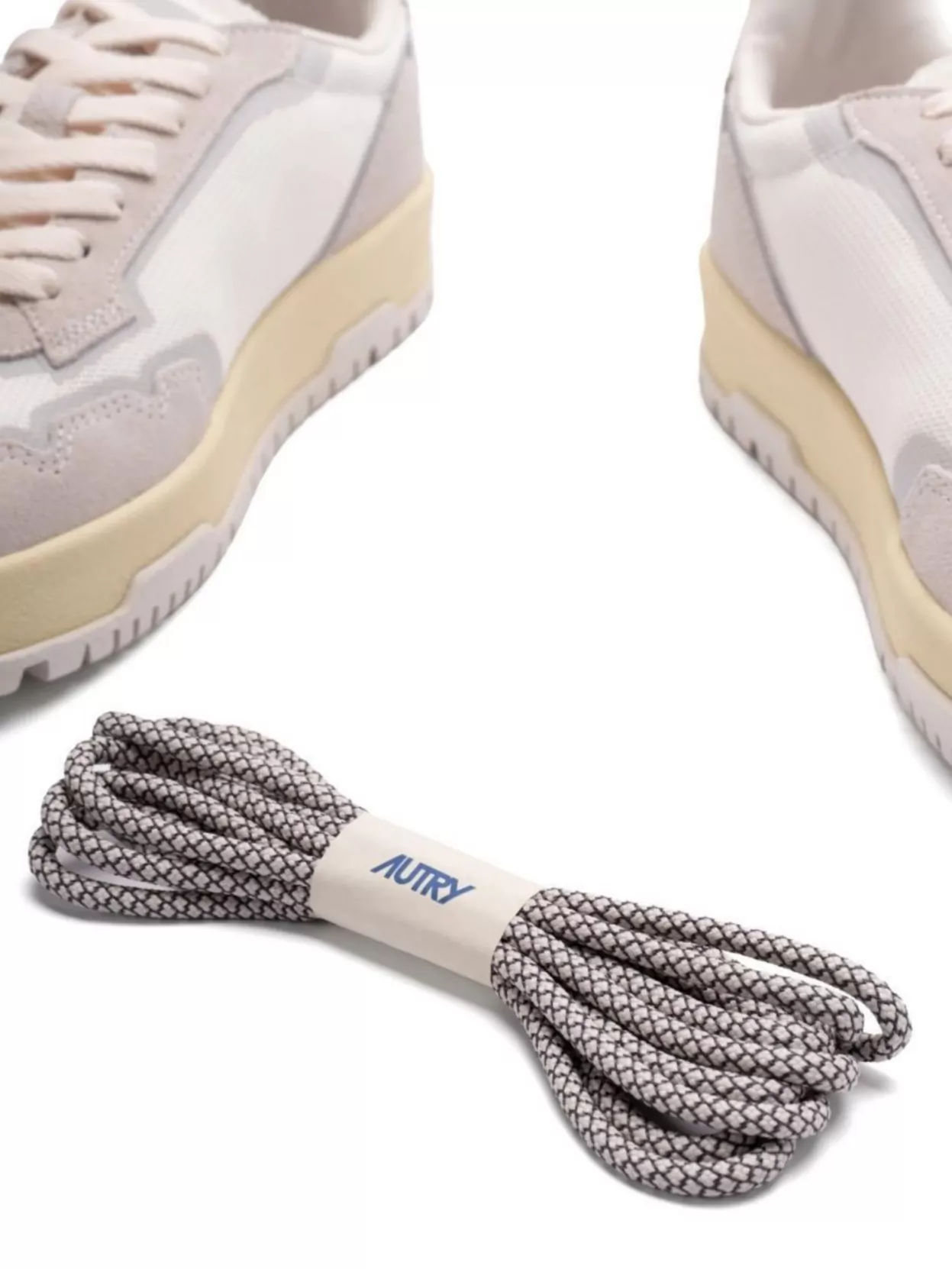 Autry Low-Top Sneakers With Mesh And Suede