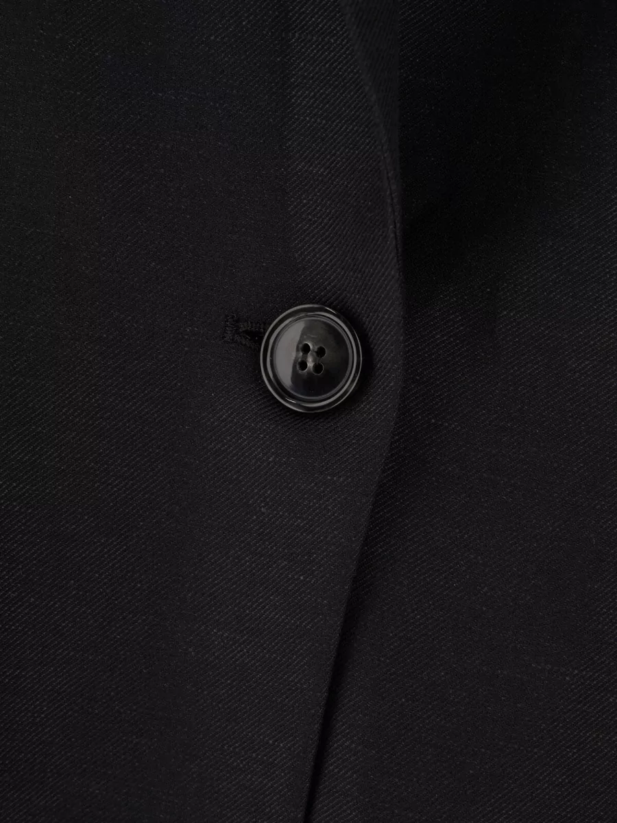 Pt Torino Virgin Wool Linen Blazer