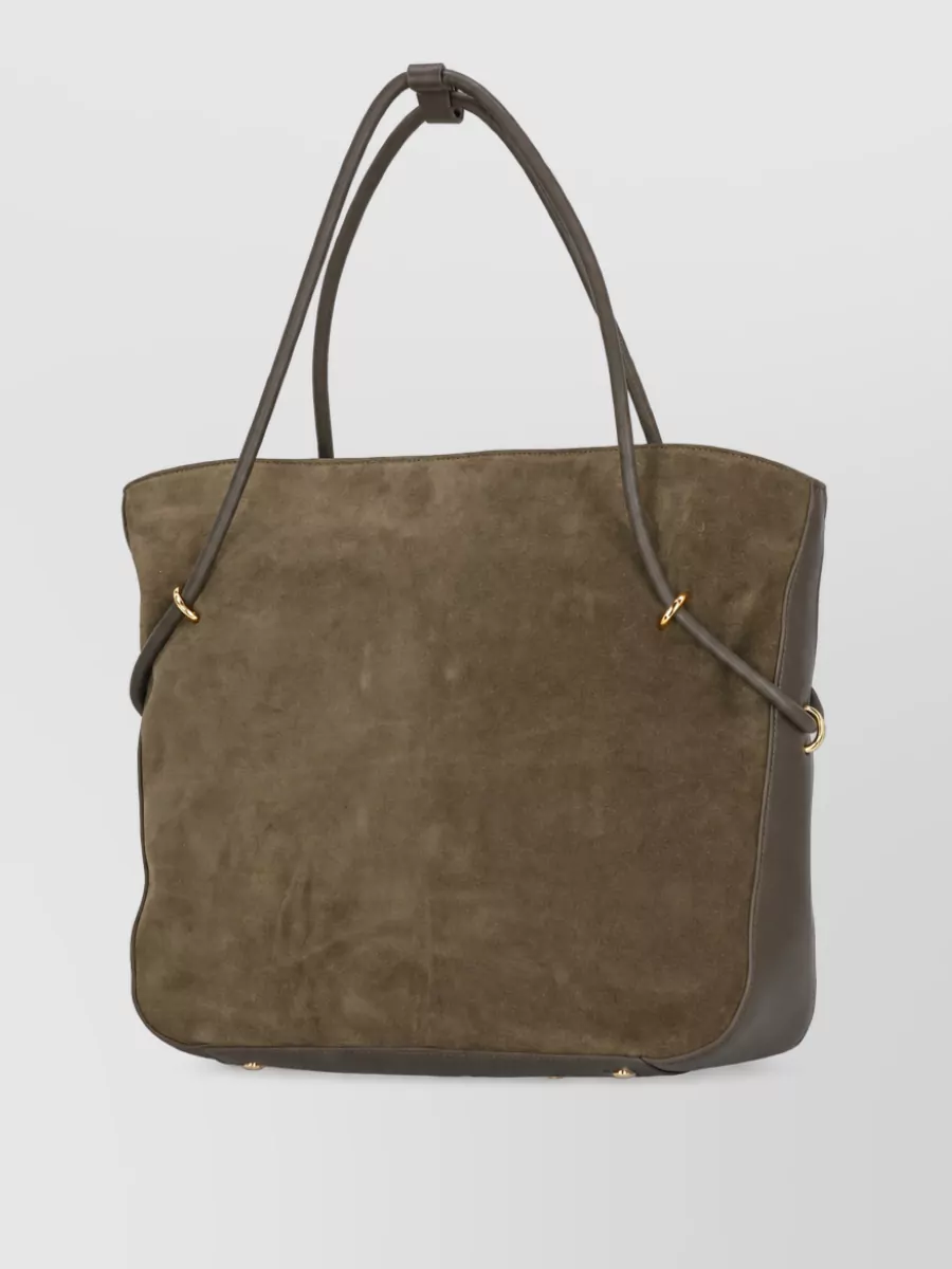 Coccinelle Suede Shoulder Bag