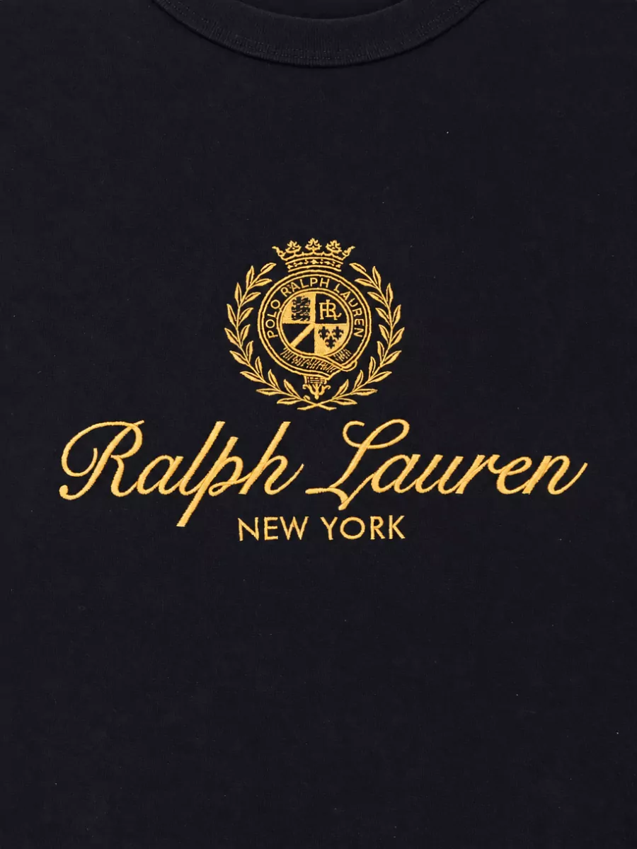 Polo Ralph Lauren Cotton Relaxed Fit Embroidered Short Sleeve T-Shirt