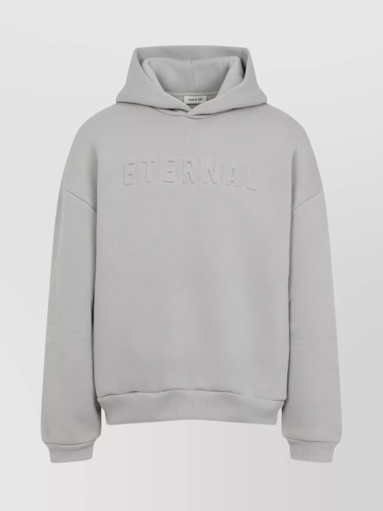Fear Of God Oversized Hoodie With Ribbed Hem
