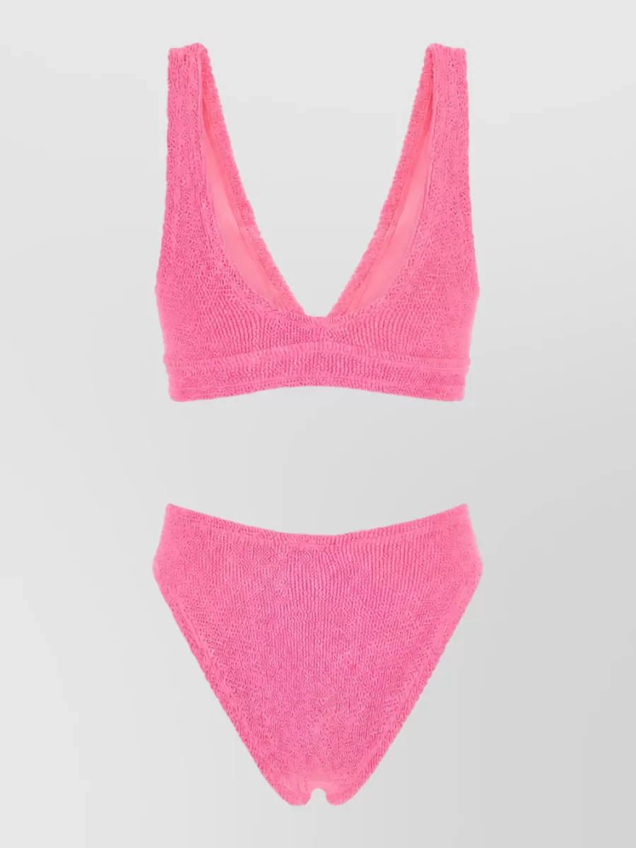 Hunza G textured bikini