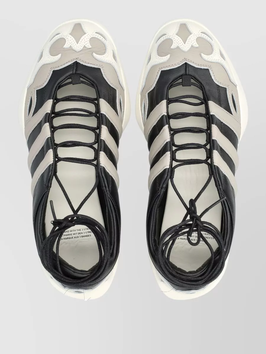 Y-3 Leather Mary Jane Shoes