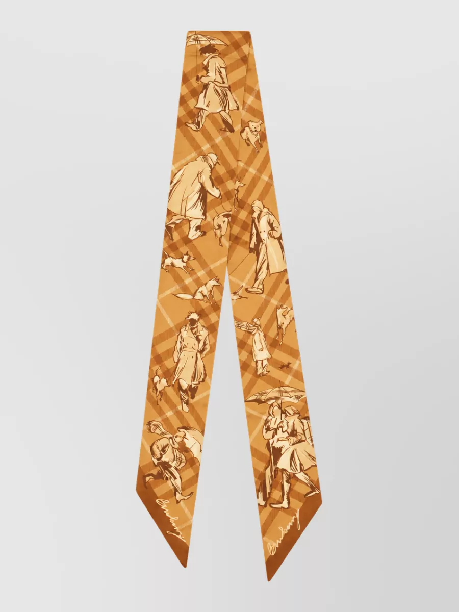 Burberry silk tie