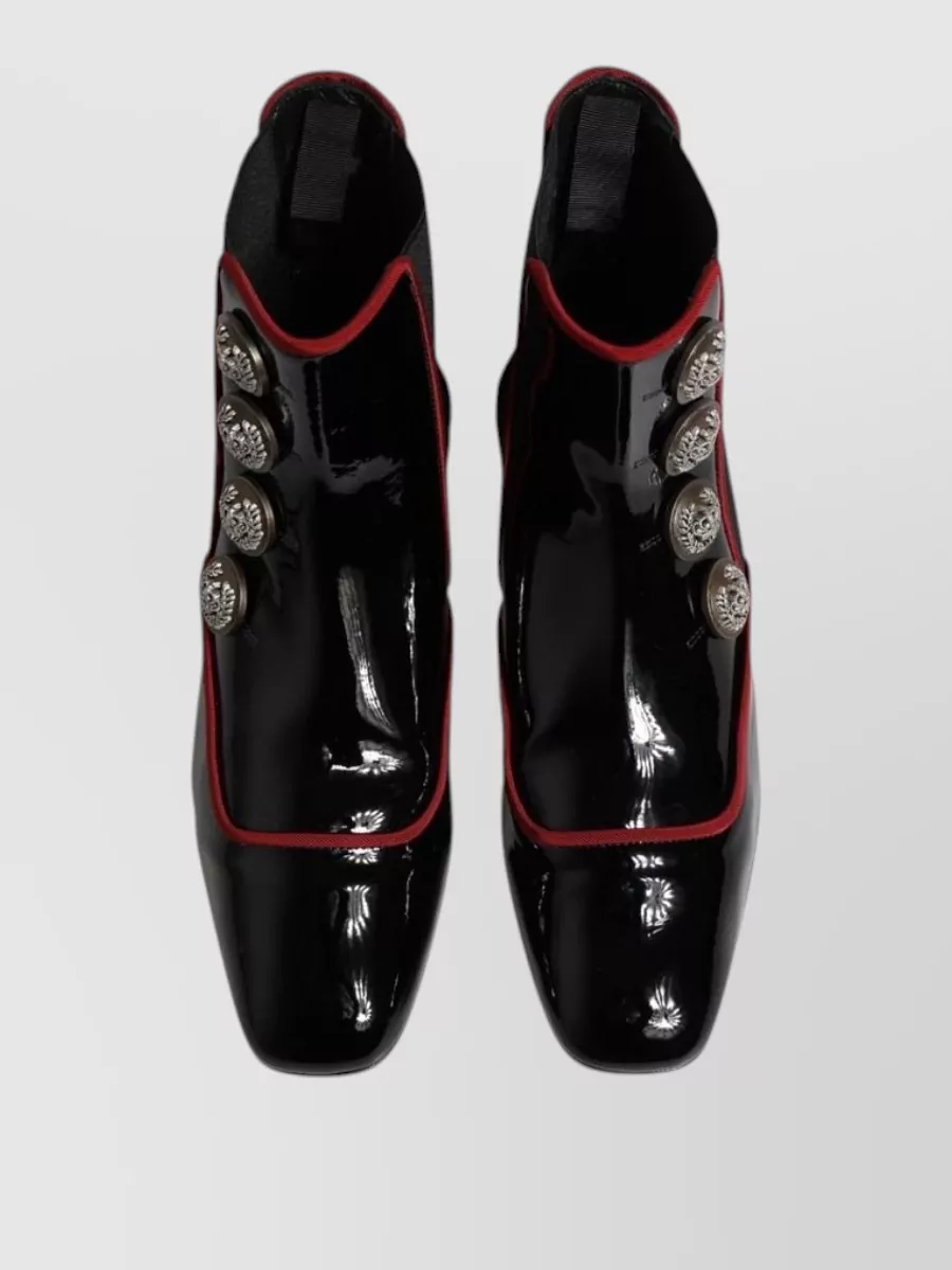 Dolce&Gabbana Leather Chelsea Boots