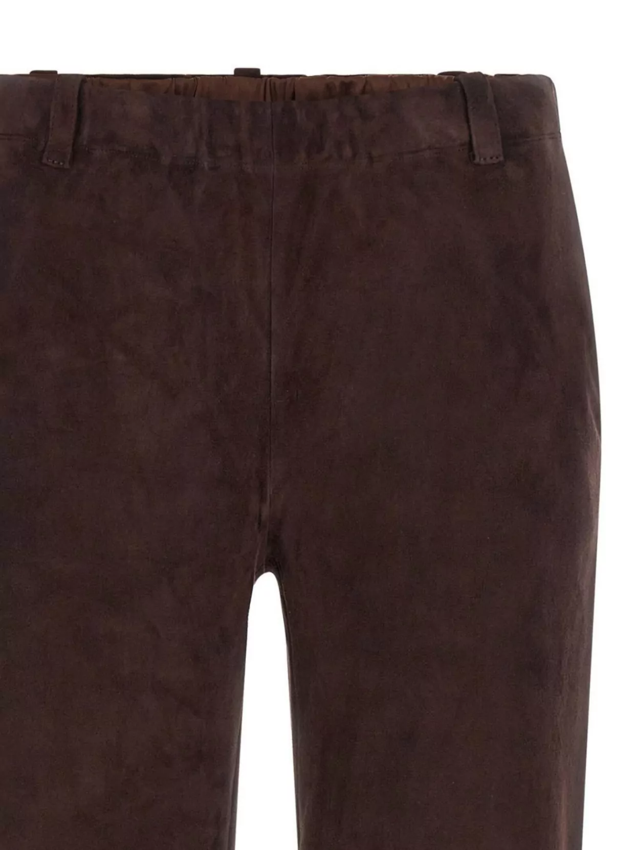 Stouls Flared Leg Trousers Belt Loops