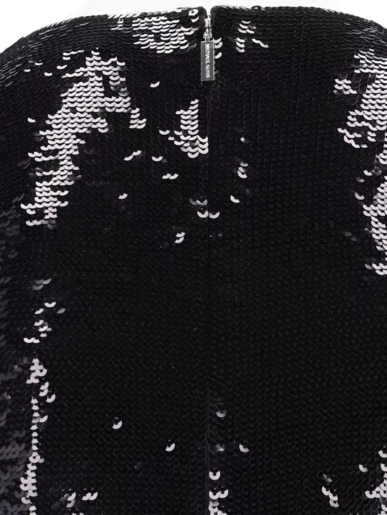Michael Kors Sequin Embellished Sleeveless High Neck Dress
