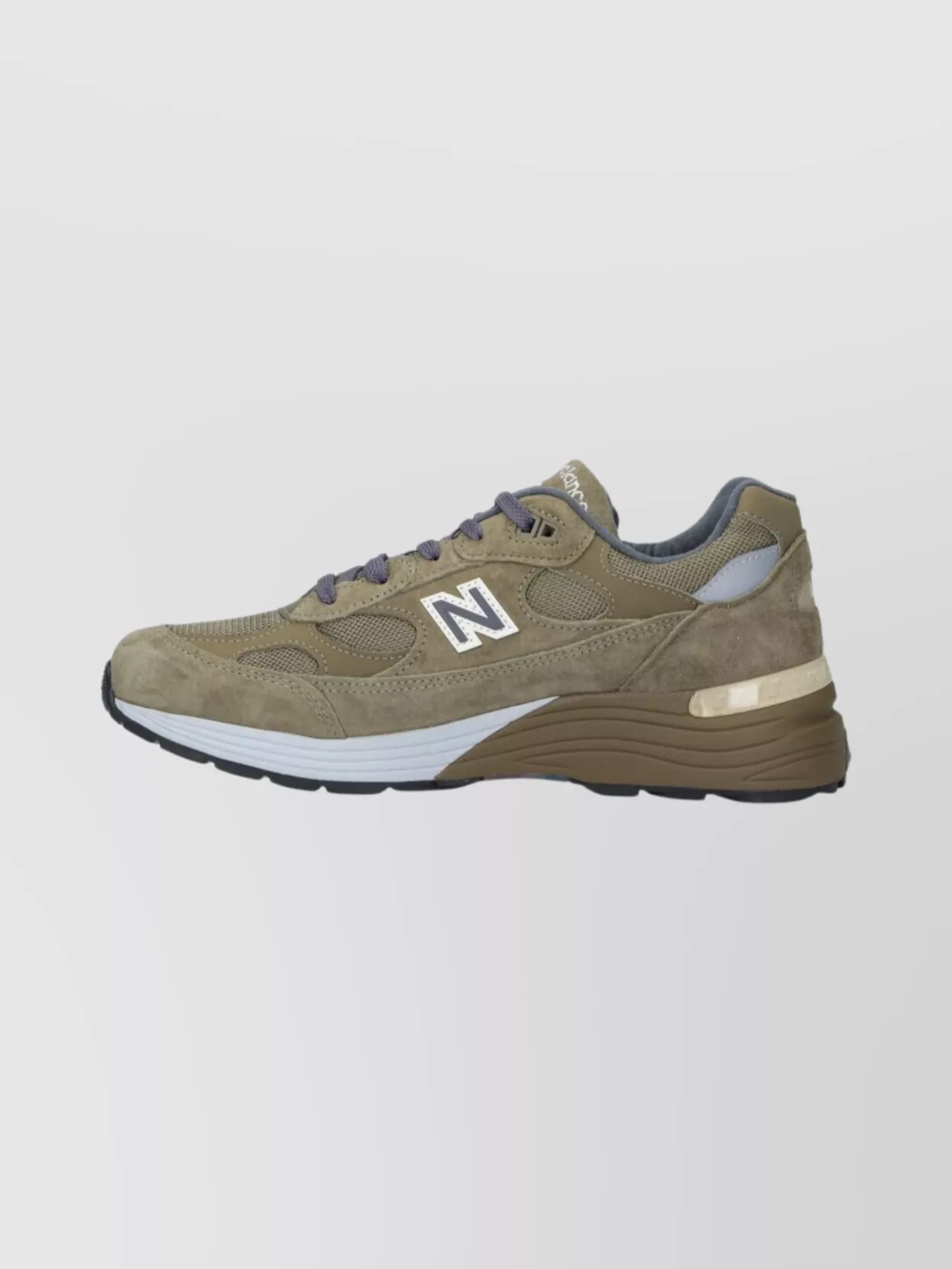 New Balance Suede And Mesh Low Top Sneakers