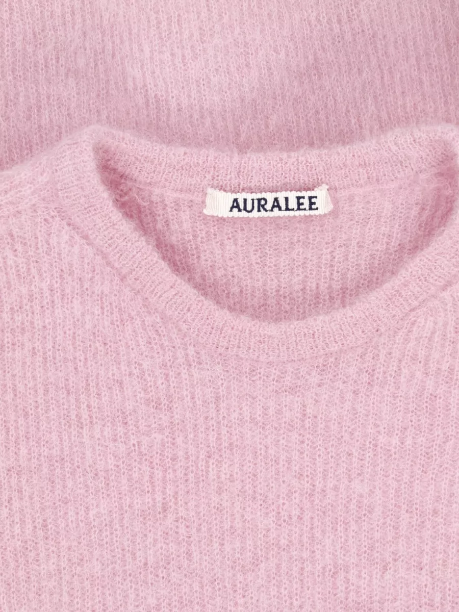 Auralee Alpaca Crewneck Top