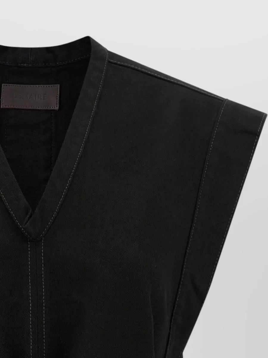 Lemaire Denim Belted Vest