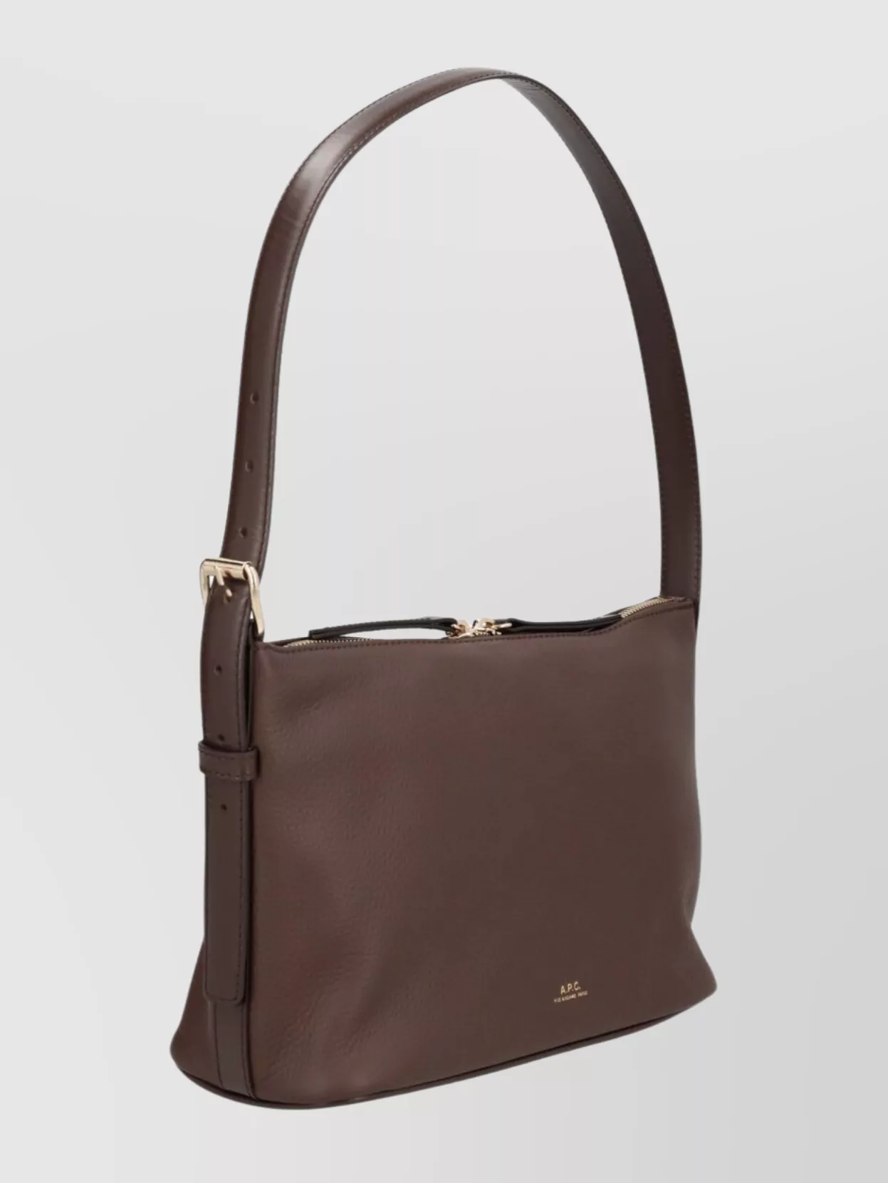 A.p.c. Textured Shoulder Bag Adjustable Strap