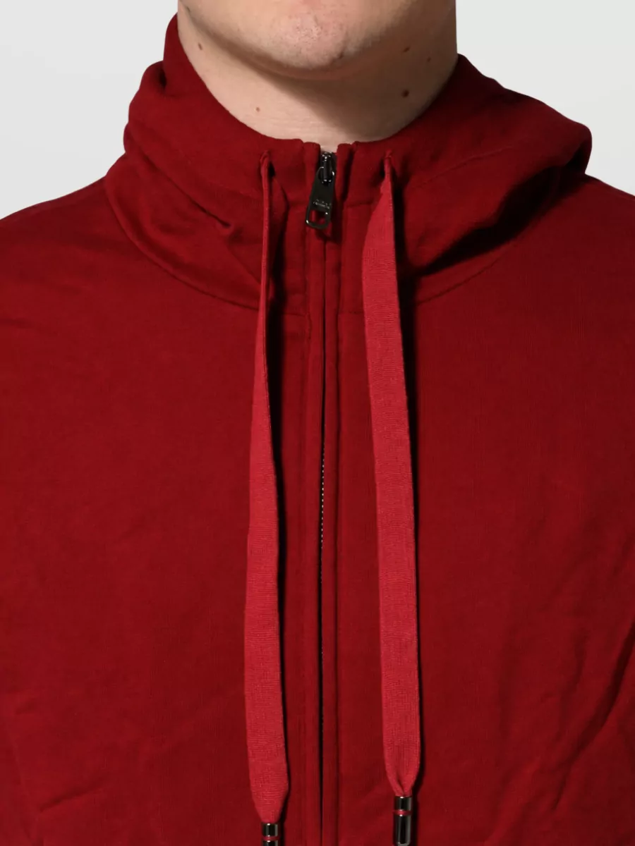 Dolce&Gabbana Cotton Zip-Up Hoodie