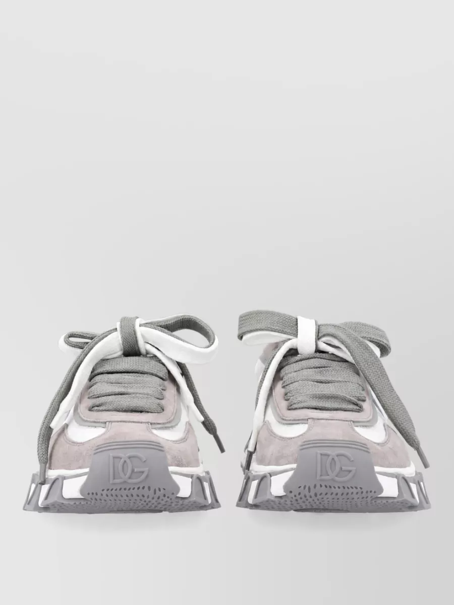 Dolce&Gabbana Dg Country Road Mesh Suede Sneakers