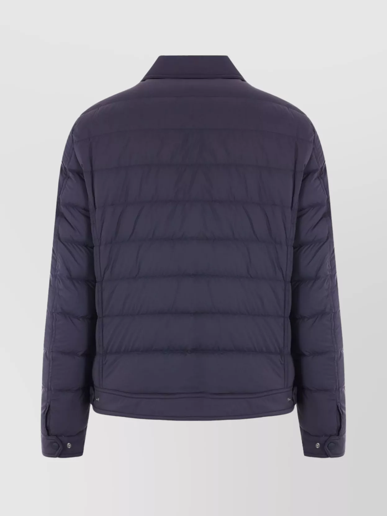 Herno Quilted Long Sleeve Coat Front Pockets