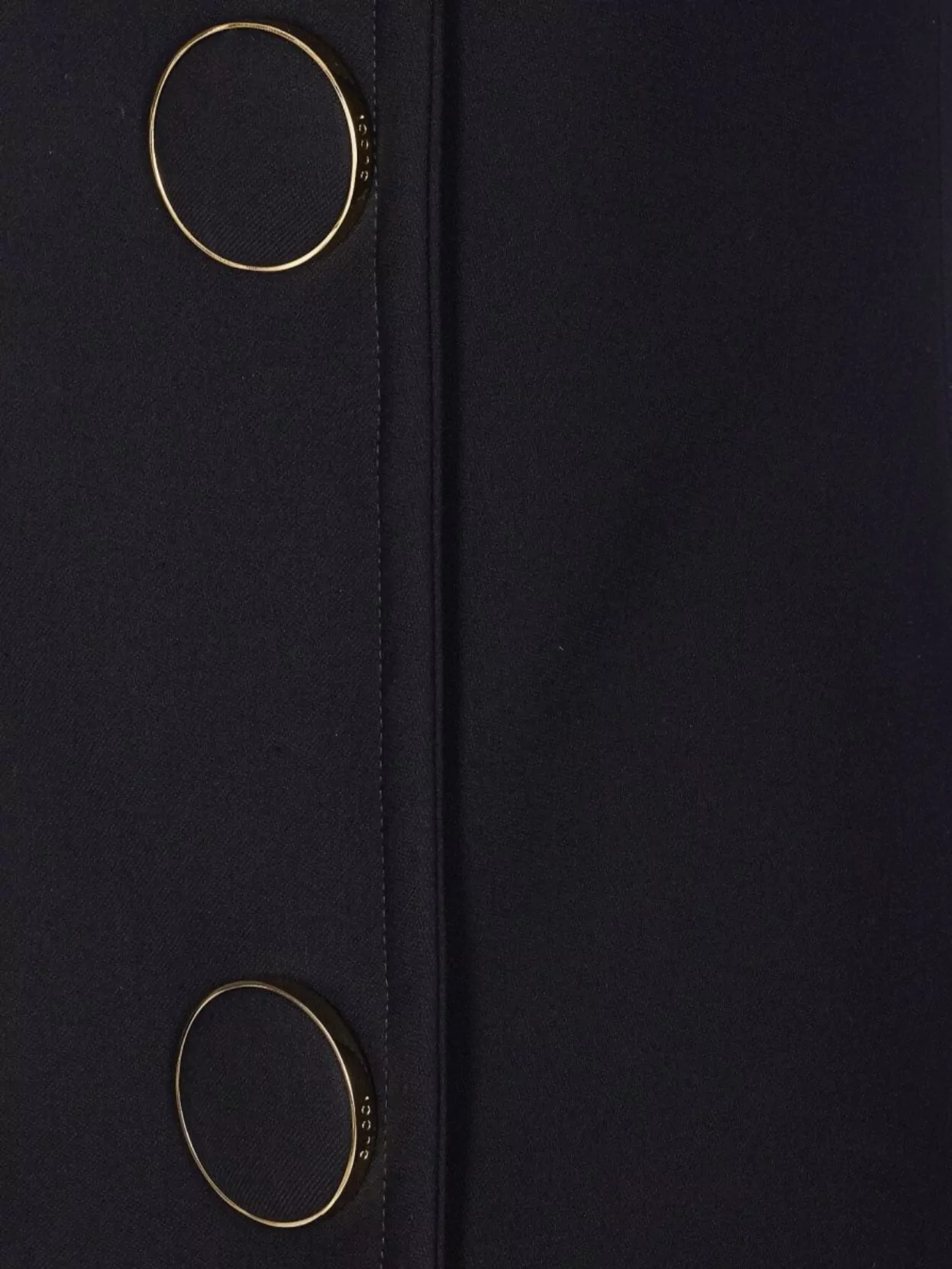 Gucci Double Breasted Mini Dress Buttons