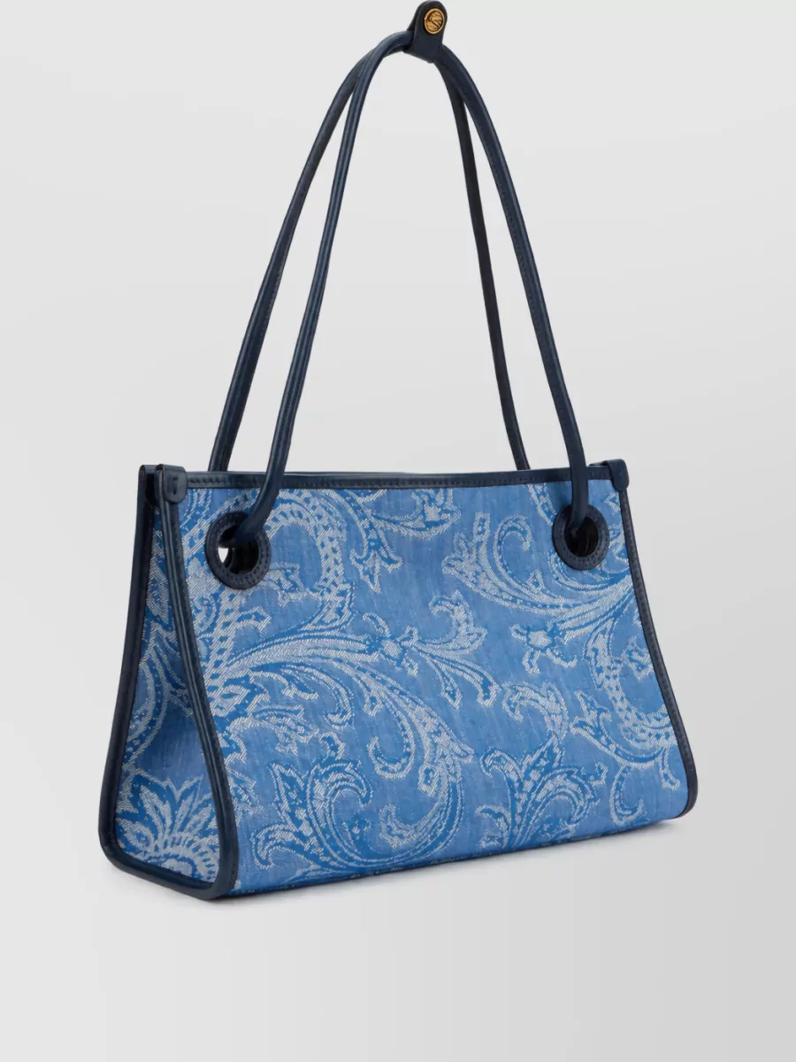 Etro Small Denim Tote Bag