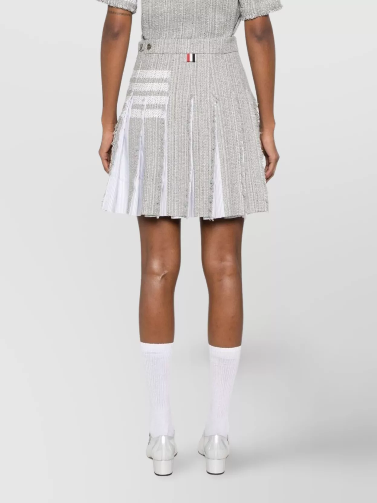 Thom Browne Knee Length And Midi Skirts With Belt Loops