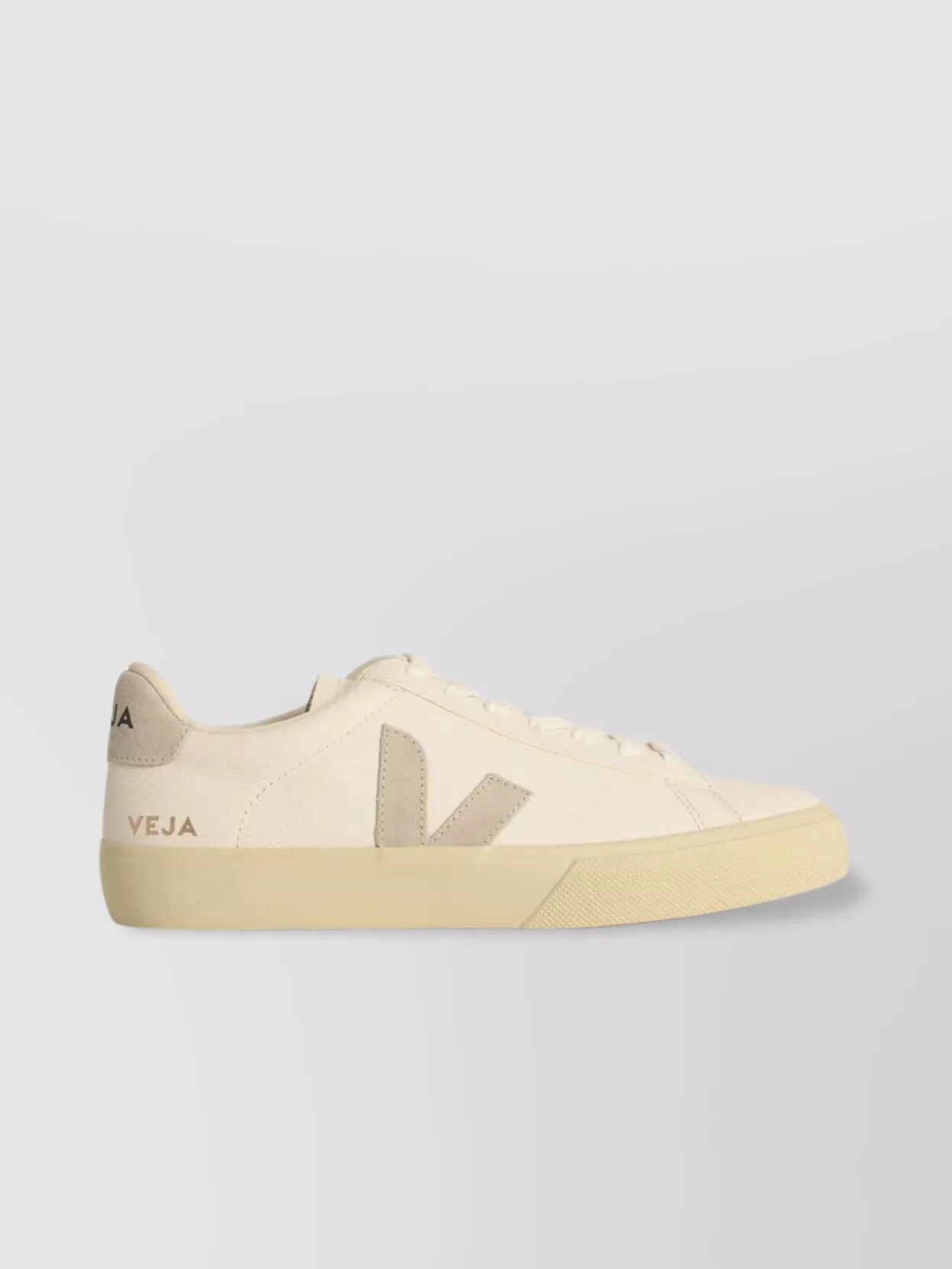 Veja 'Low-Top Leather Sneakers Rubber Sole'