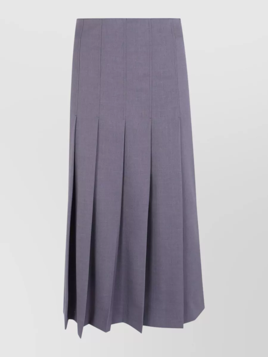 Drhope Asymmetric Midi Skirt