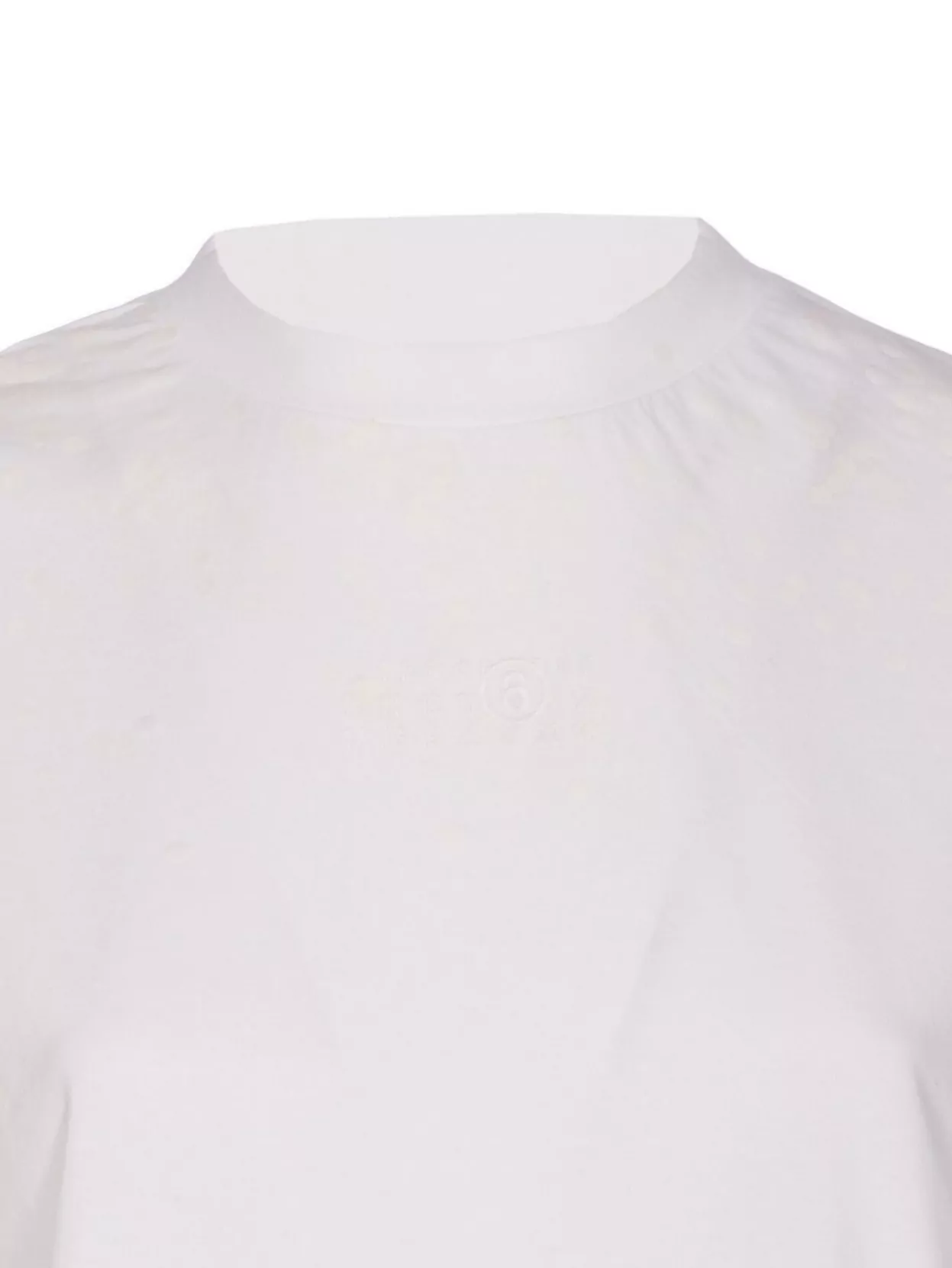 Mm6 Maison Margiela Crewneck Short Sleeve Printed T-Shirt