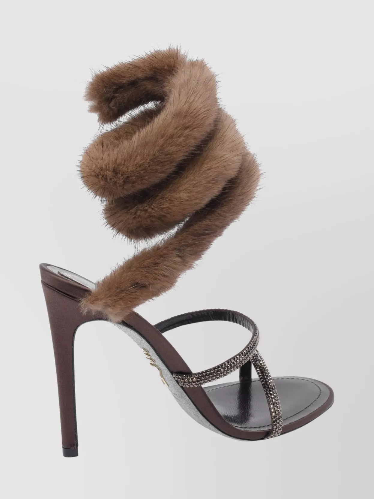 Rene Caovilla Strappy Open Toe Heeled Sandals