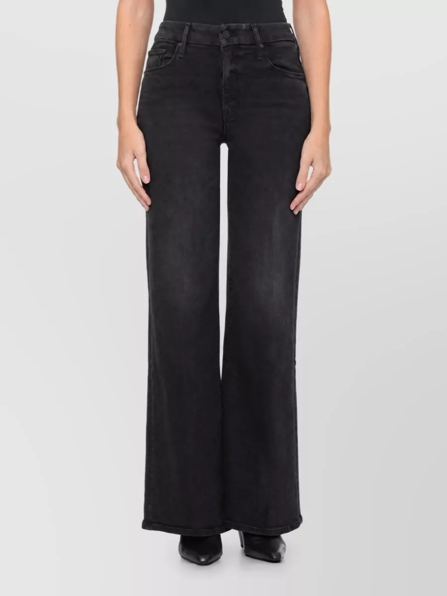 Mother Straight-Leg Denim Jeans