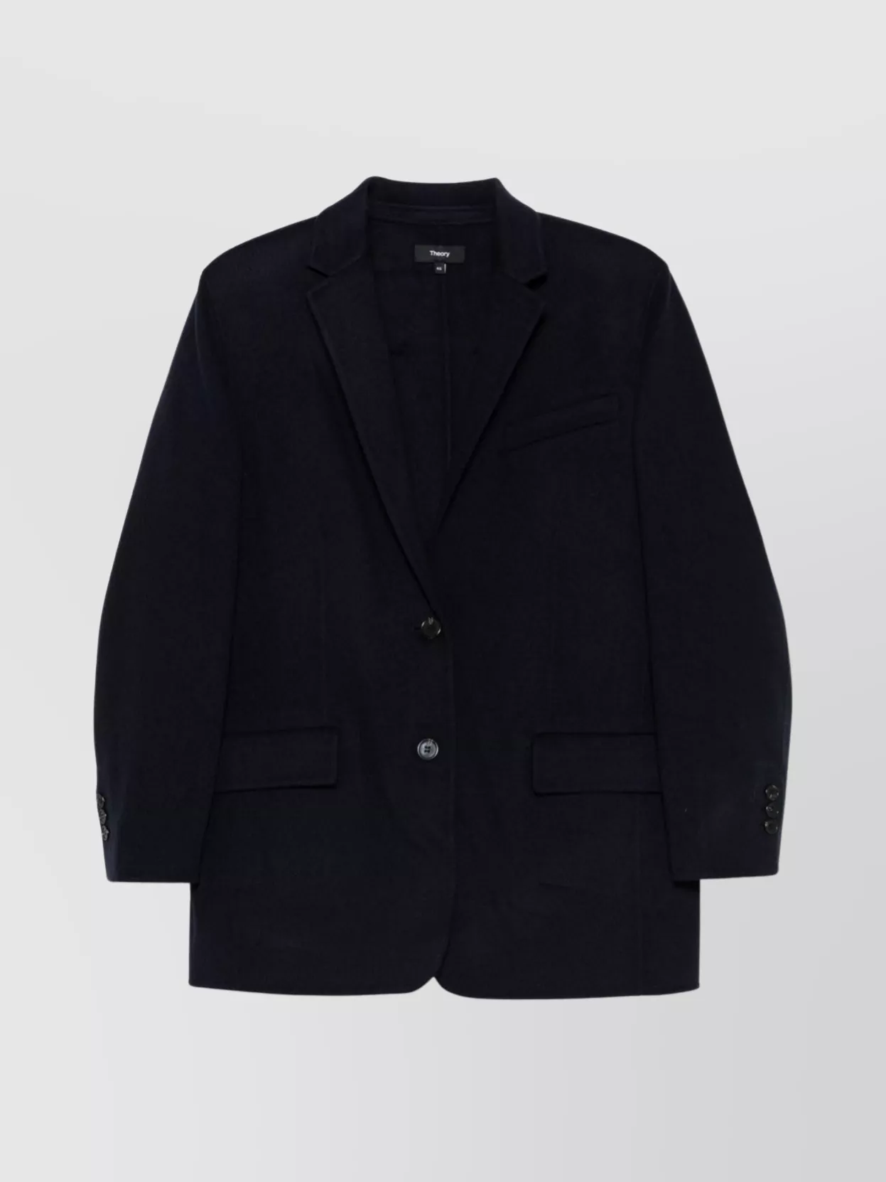 Theory Cashmere Blazer In Blue
