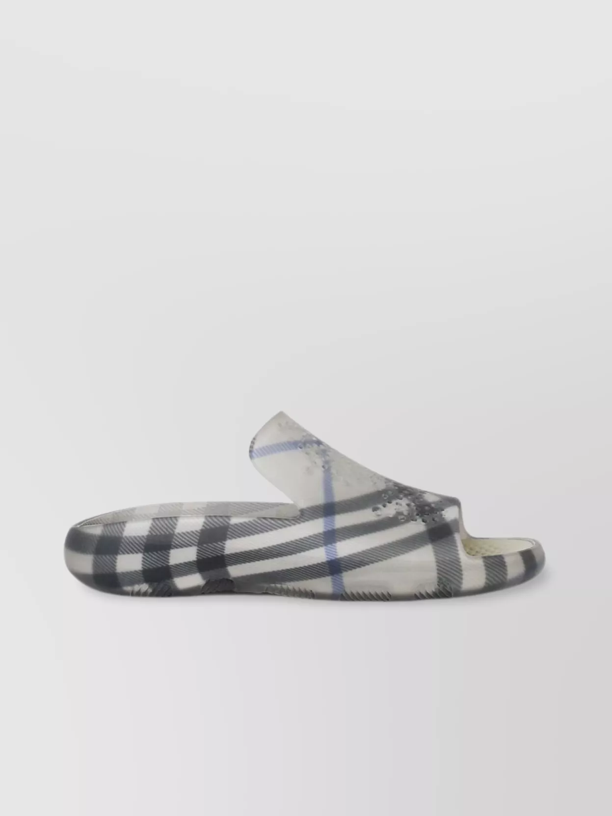 Shop Burberry Rubber Slippers 'stingray' Plat Sole
