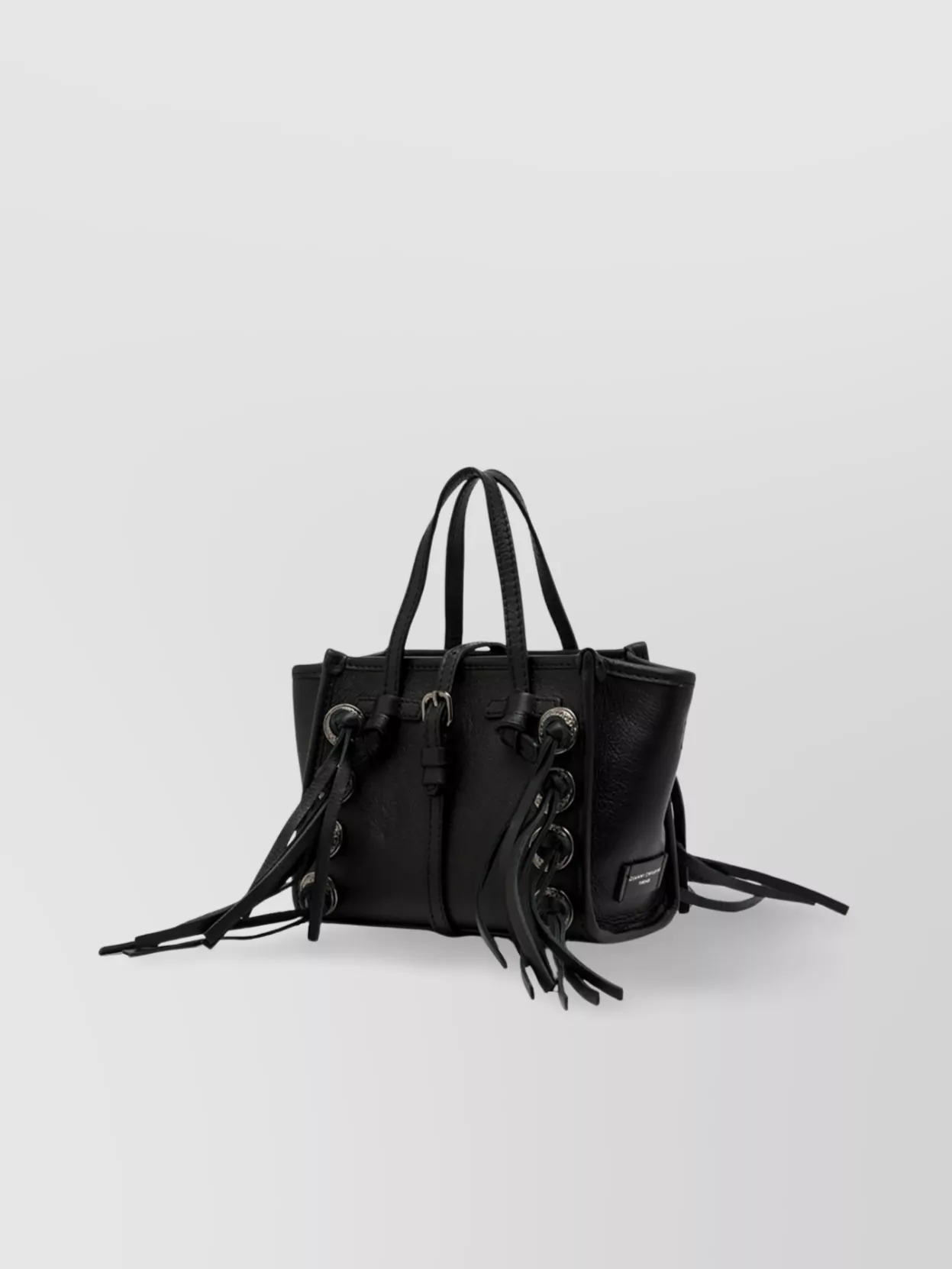 Gianni Chiarini Marcella Miss Fringe Leather Tote