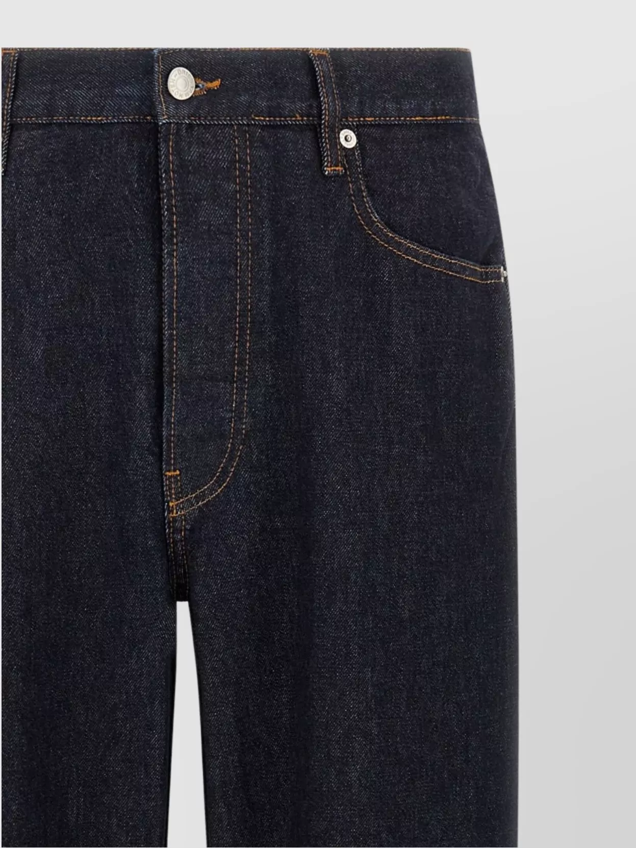 Dries Van Noten "Pine" Jeans Featuring Belt Loops