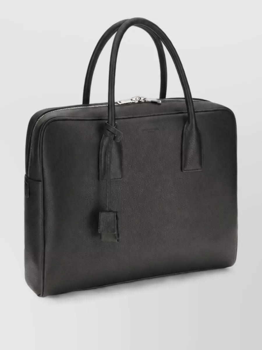 Saint Laurent Leather Briefcase