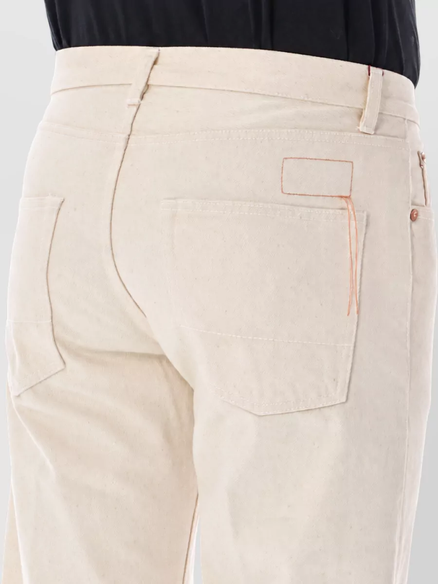Fortela Denim Mid-Rise Regular-Fit Five-Pocket Jeans