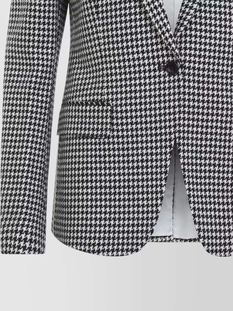 Tom Ford Cashmere Houndstooth Single Breasted Jacket