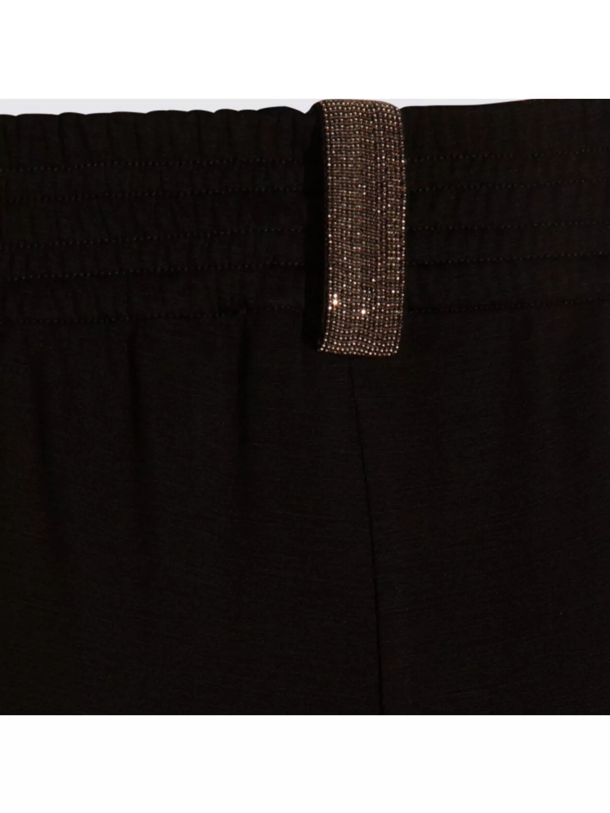 Fabiana Filippi Relaxed Wide Leg Trousers Embellished Detail