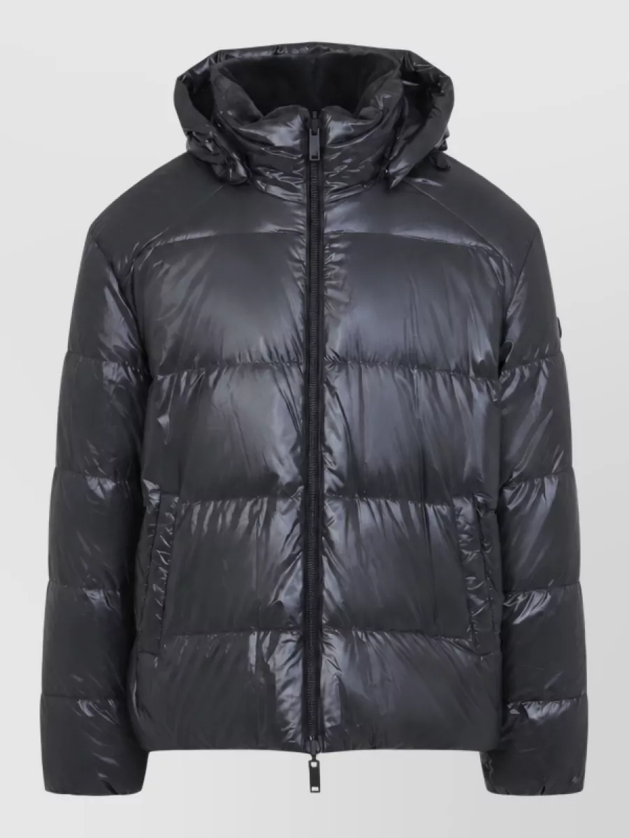 Moose Knuckles down reversible hooded puffer jacket
