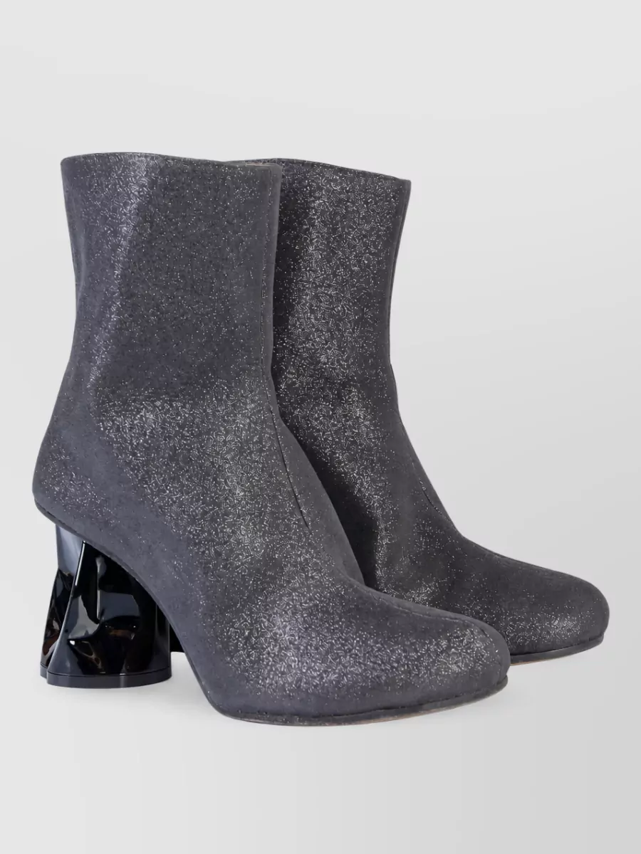 Maison Margiela crushed heel boots