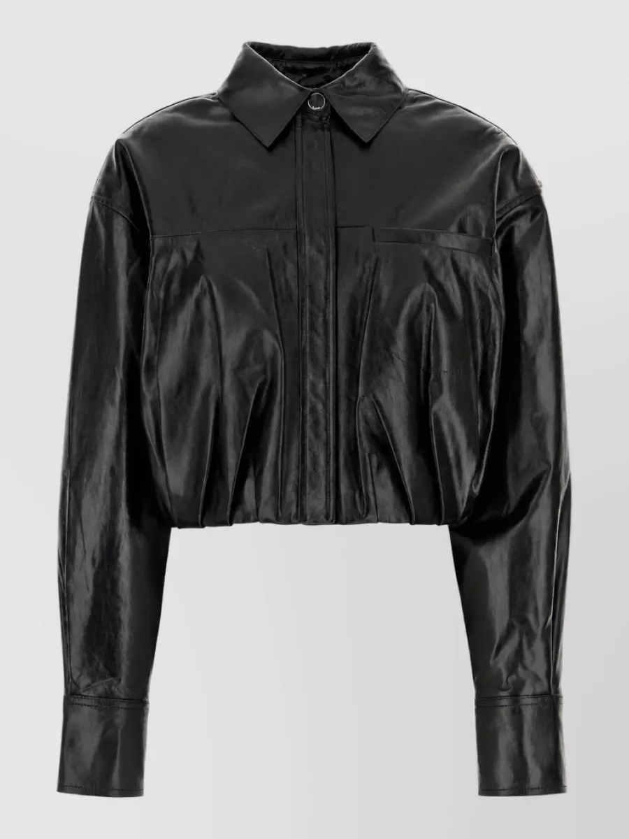 Sportmax leather jacket